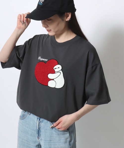 「Disney」 半袖Tシャツ M ホワイト レディース