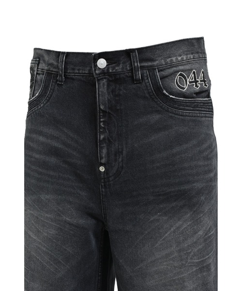 BREATH ジーンズ CHAIN EAGLE PATCH DENIM PANTS メンズ : ZOZOTOWN