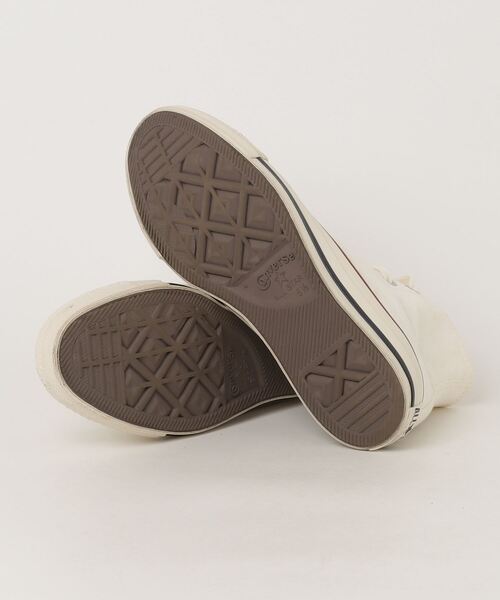 「CONVERSE」 ハイカットスニーカー 24.5cm ホワイト レディース