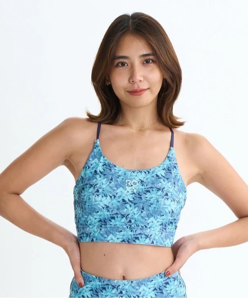 ROXY（ロキシー） スポーツブラ HAVE A GREAT DAY BRA/ロキシー総柄
