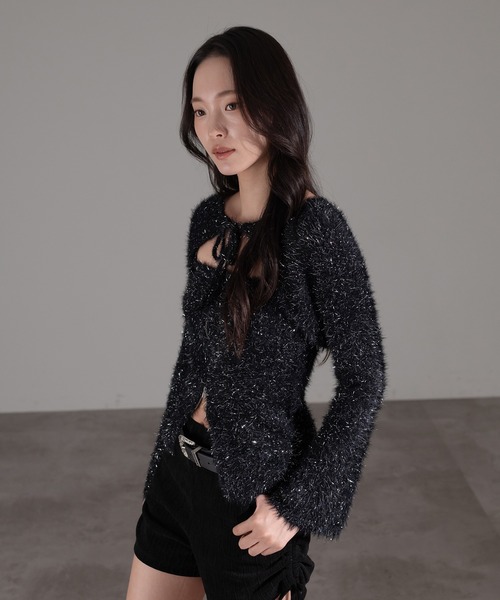 apres jour mignon カーディガン 「SET着用可能」キラキラ
