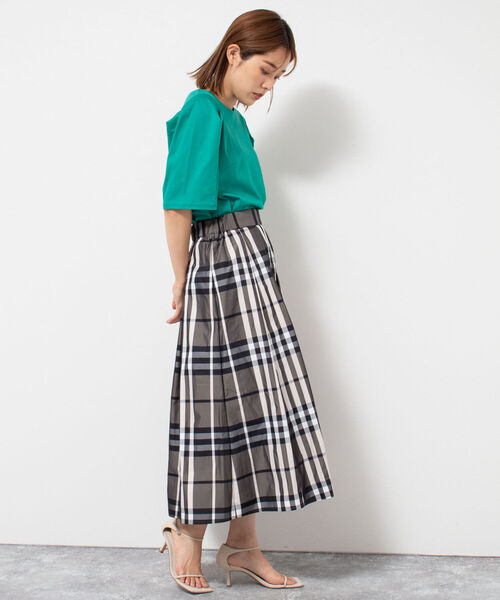 「NOLLEY'S」 半袖カットソー 38 ネイビー レディース_画像3