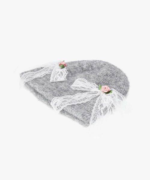 kaorinomori ニット帽 ニットキャップ kaorinomori×かきぶちももの