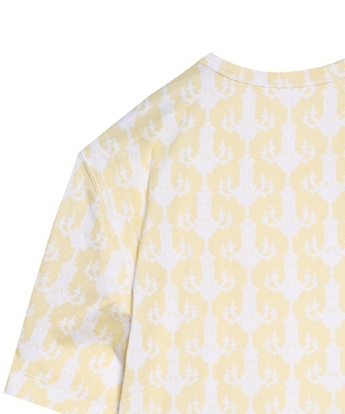 「JNBY」 半袖Tシャツ 36 イエロー系その他3 レディース_画像3