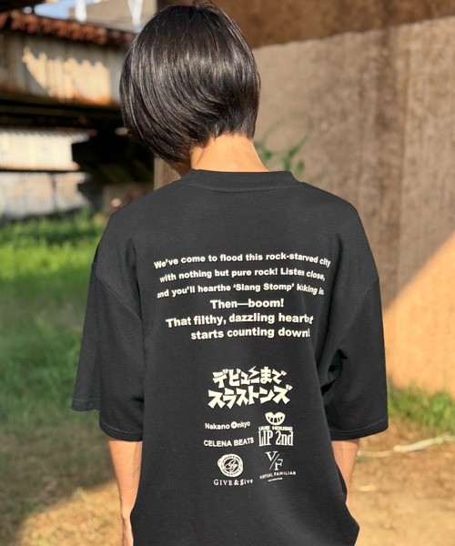 CELENA BEATS tシャツ 「デビューまでスラストンズ」 ロゴデザイン