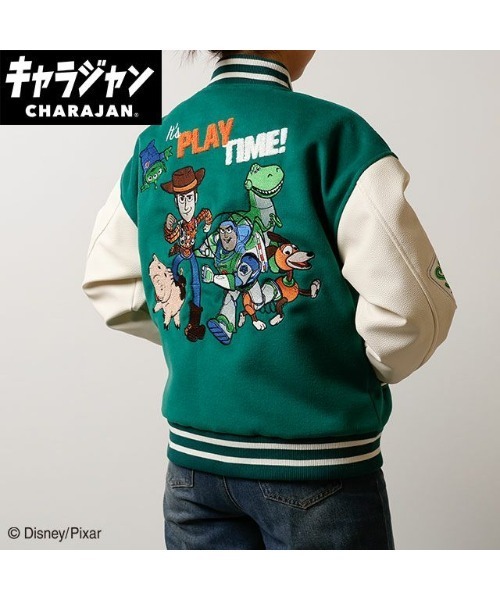 トイ・ストーリー ジャケット S & L sizeセット PIXAR スタジャン 「 DisneyPixar 」 トイ・ストーリー イッツプレイ