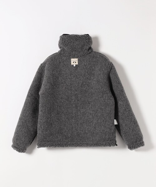 SHIPS any ブルゾン アウター Mouflon Mouflon: ボア ジップ スタンド