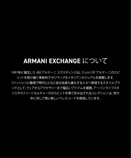腕時計 アルマーニ・エクスチェンジ 腕時計 メンズ アナログ ステンレス AX4195 メンズの画像