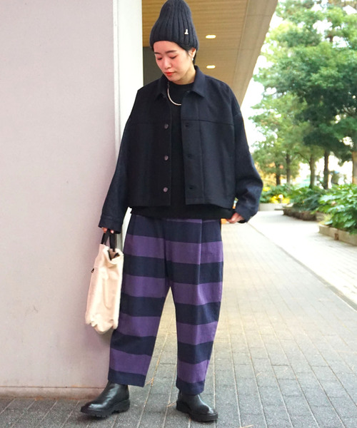 JOURNAL STANDARD LUXE パンツ ボーダータックパンツ レディース