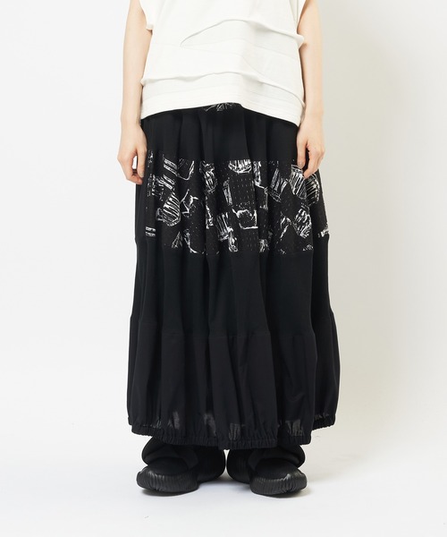 gomme（ゴム） ロング スカート パルテノンスカート : ZOZOTOWN Yahoo 