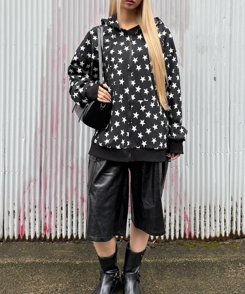 パーカー オールラウンドスターZIPパーカー レディース メンズ