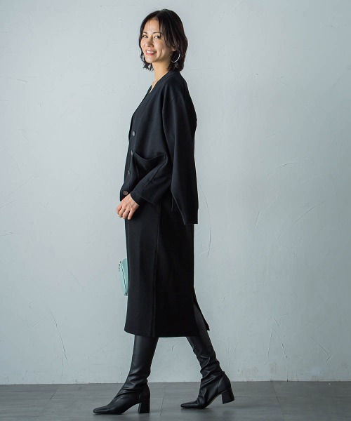 LAUTREAMONT（ロートレアモン） ワンピース 「WEB限定」Vネックニット