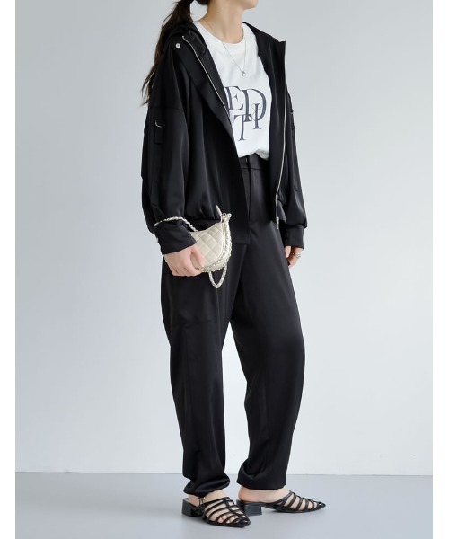 「Re:EDIT」 ブルゾン MEDIUM グレー系その他 レディース_画像9