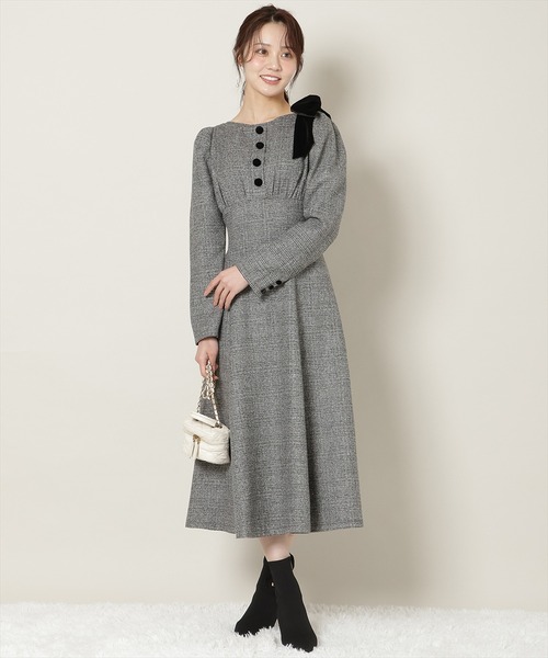 WILLSELECTION（ウィルセレクション） ワンピース アシメリボンボート