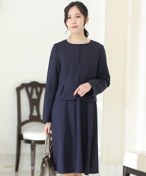 「PourVous」 セットアップ S グレー レディース_画像2