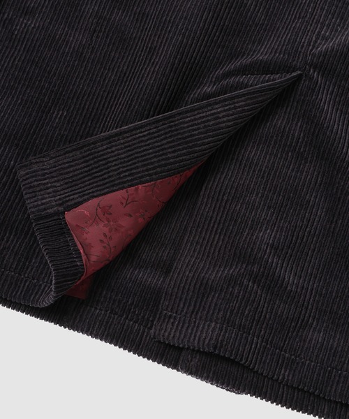 コート ジャケット CORDUROY WAIST BELTED HALF COAT HL メンズ レディースの画像