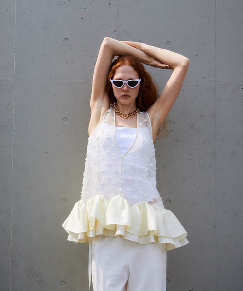 MAISON SPECIAL（メゾンスペシャル） チュニック Lily Hem Tunic