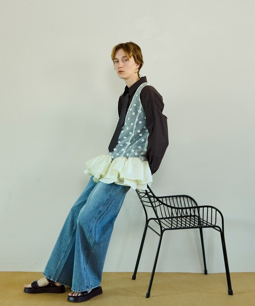 MAISON SPECIAL（メゾンスペシャル） チュニック Lily Hem Tunic