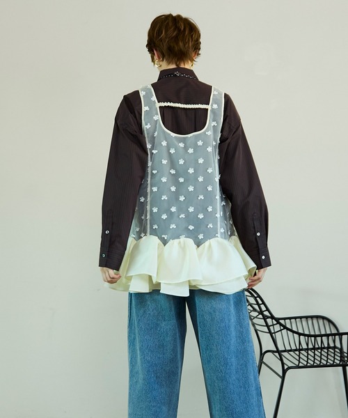 MAISON SPECIAL（メゾンスペシャル） チュニック Lily Hem Tunic