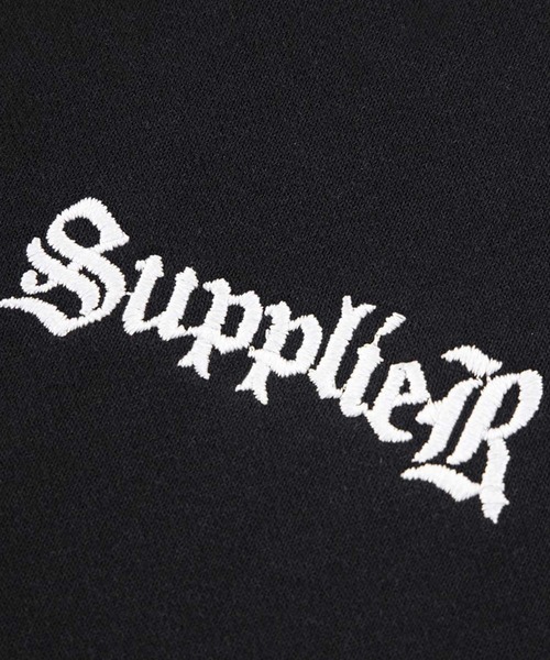 「SUPPLIER」 プルオーバーパーカー S ブラック メンズ_画像6