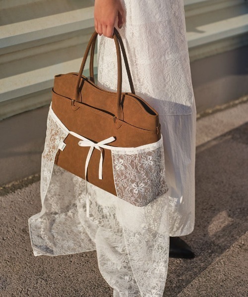 SNIDEL（スナイデル） トートバッグ FREE ブラウン レディース