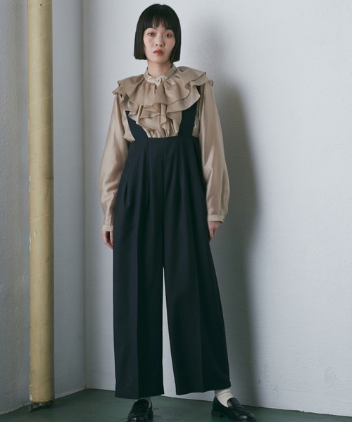 「mici」 長袖ブラウス FREE ベージュ レディース_画像5