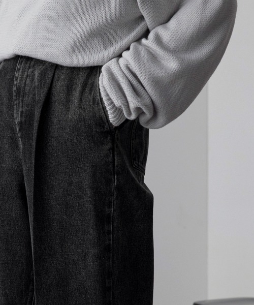 「MONO-MART」 デニムパンツ L グレー メンズ_画像3