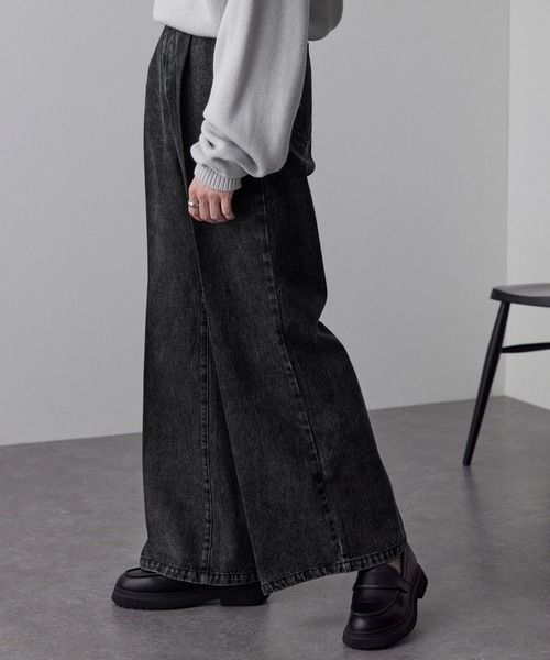 「MONO-MART」 デニムパンツ L グレー メンズ_画像7