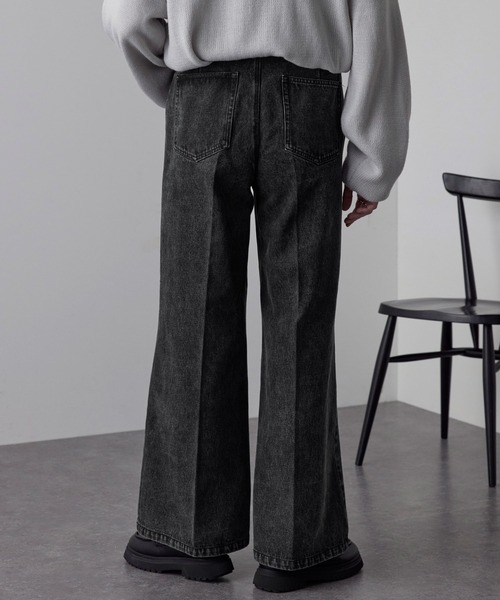 「MONO-MART」 デニムパンツ L グレー メンズ_画像9