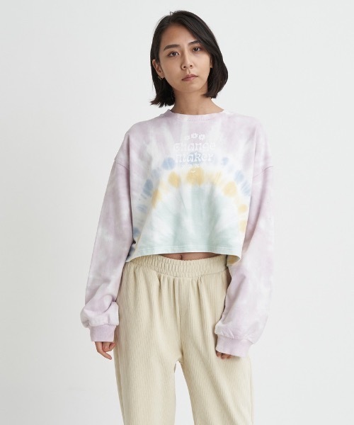 「ROXY」 スウェットカットソー MEDIUM ブラック レディース_画像2