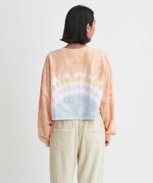 「ROXY」 スウェットカットソー MEDIUM ブラック レディース_画像7