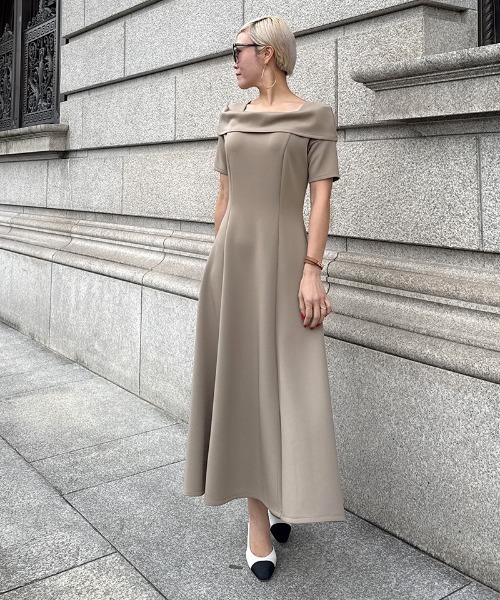 「JENNE」 半袖ワンピース SMALL ブラック レディース_7