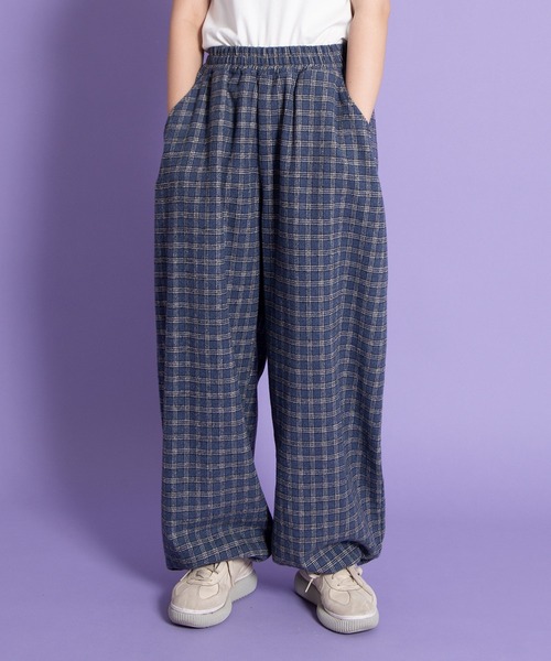 「PUNYUS」 イージーパンツ 1 ブルー レディース_画像8