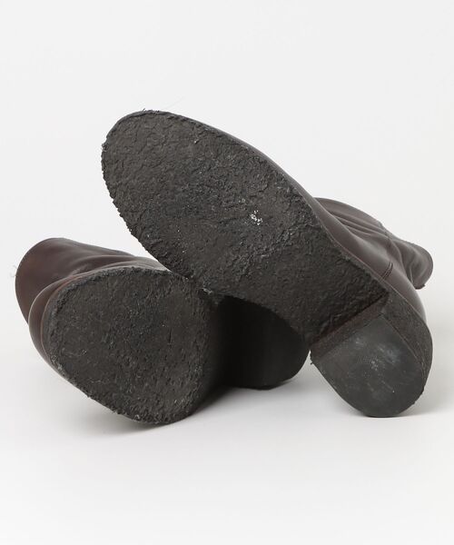 「punto pigro」 ショートブーツ 37 ブラウン レディース_画像3