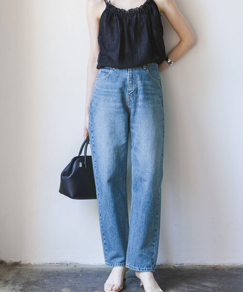 「SERGE de bleu」 デニムパンツ 23 ブルー レディース_画像3