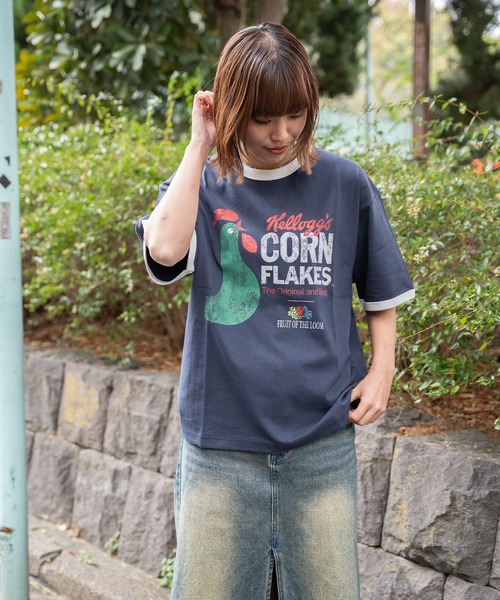 FRUIT OF THE LOOM（フルーツオブザルーム） tシャツ FTL x KELLOGGS
