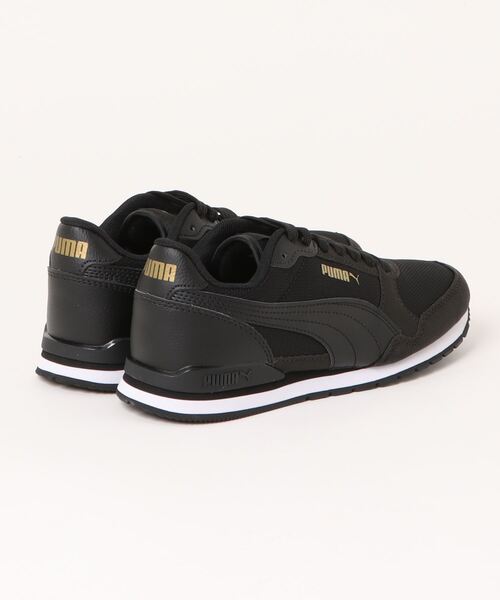 「PUMA」 ローカットスニーカー 24.5cm ブラック×ブラック レディース_画像2