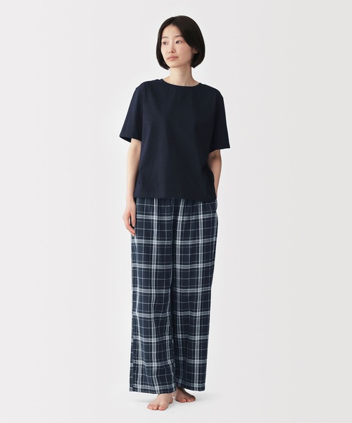 無印良品（MUJI） パジャマ ルームウェア 婦人 二重ガーゼ 半袖ルーム