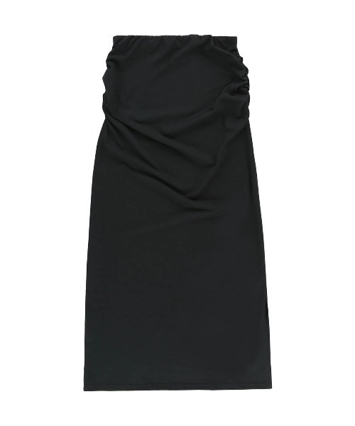 アリシアスタン　サイドスリット　黒　M ALEXIA STAM（アリシアスタン） スカート Side Zip Skirt / ファスナー