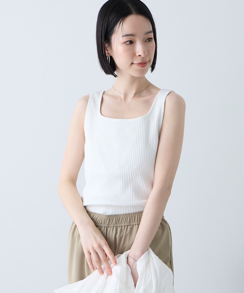 Aunely uvカット タンクトップ ノースリーブ 「Aunely」UV カップ付き
