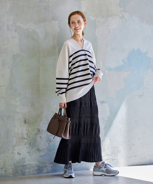 「JOURNAL STANDARD」 ロングスカート 38 ブラック レディースの画像