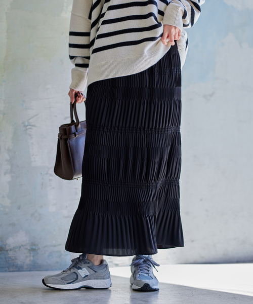 「JOURNAL STANDARD」 ロングスカート 38 ブラック レディースの画像