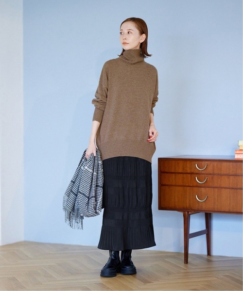 「JOURNAL STANDARD」 ロングスカート 38 ブラック レディースの画像