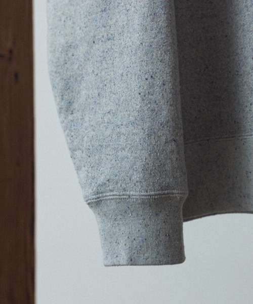 「LIDNM」 スウェットカットソー MEDIUM ヘザーグレー メンズの画像