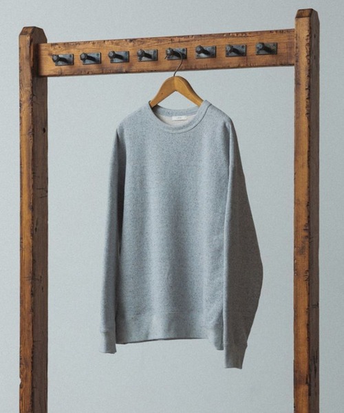 「LIDNM」 スウェットカットソー MEDIUM ヘザーグレー メンズの画像
