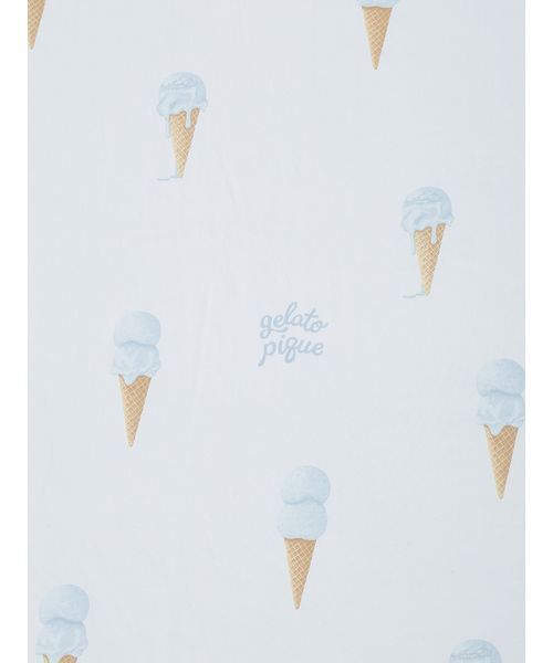 ジェラートピケ　アイス柄 リバーシブルケット gelato pique Sleep ベッド 寝具 「Sleep」「接触冷感」アイス柄