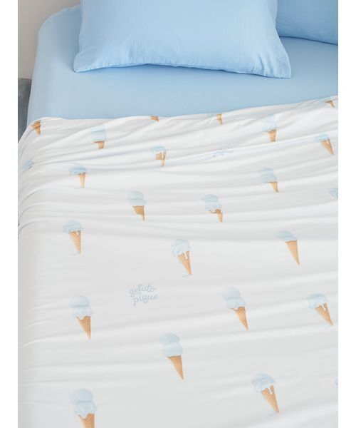 gelato pique Sleep ベッド 寝具 「Sleep」「接触冷感」アイス柄