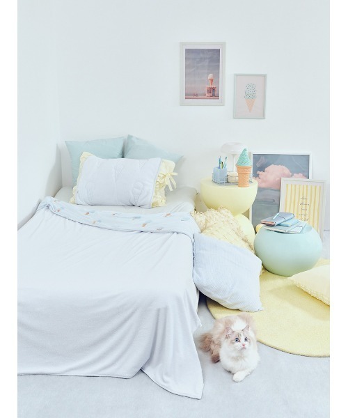 gelato pique Sleep ベッド 寝具 「Sleep」「接触冷感」アイス柄