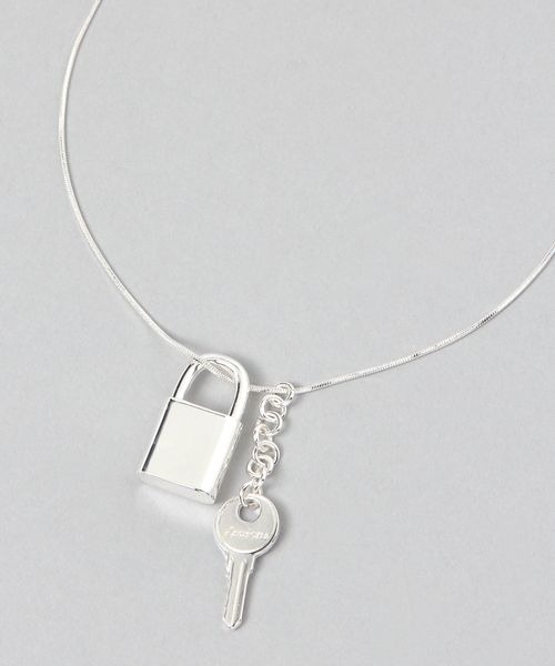 JEANASIS（ジーナシス） ネックレス LOCK CHAIN ロングネックレス