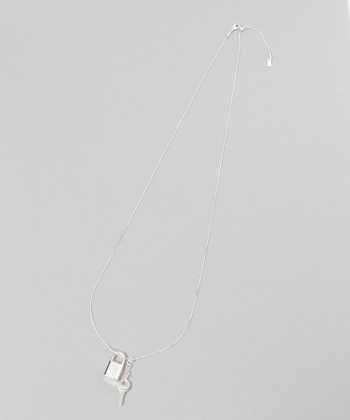 JEANASIS（ジーナシス） ネックレス LOCK CHAIN ロングネックレス